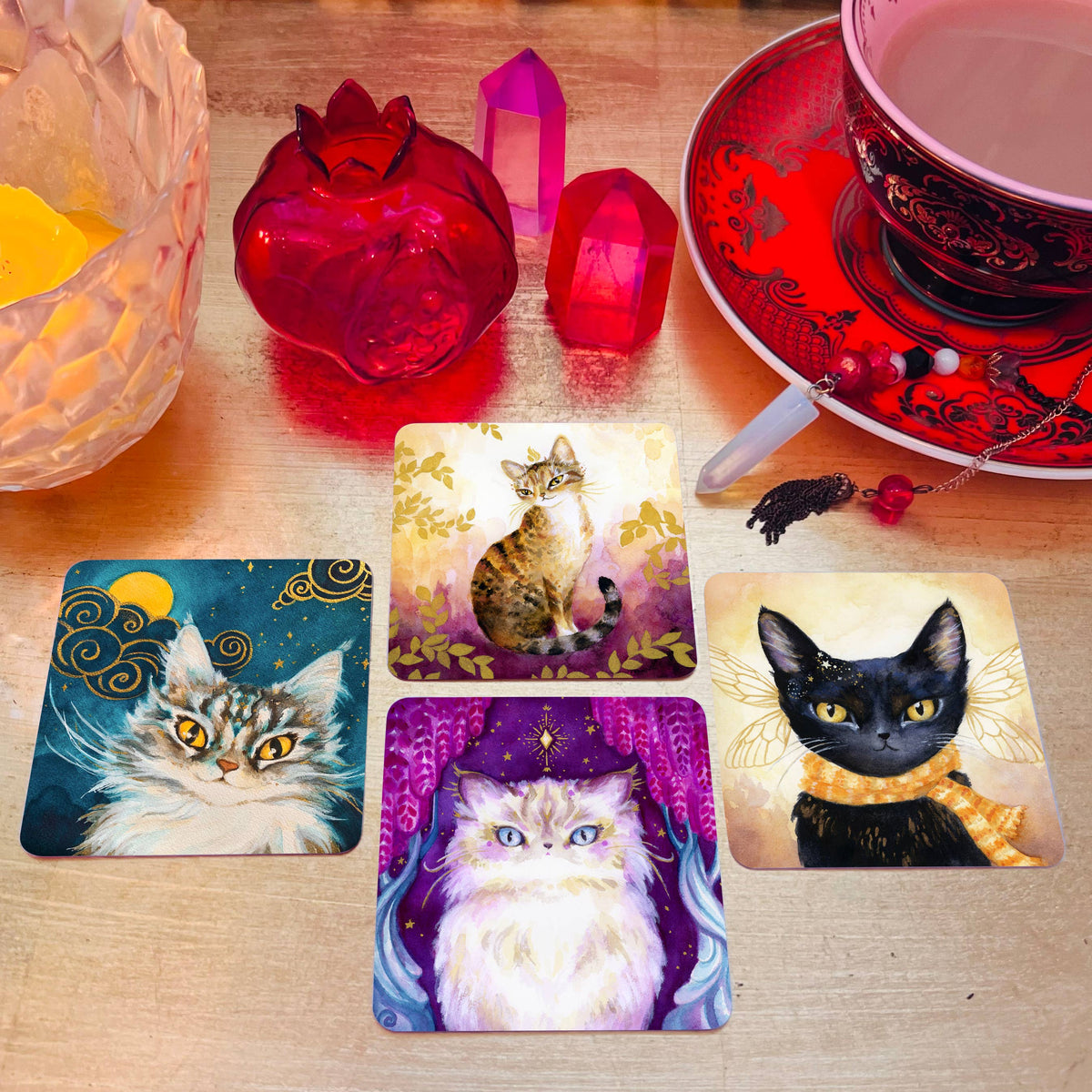 Witch Kittens Pocket Oracle Deck