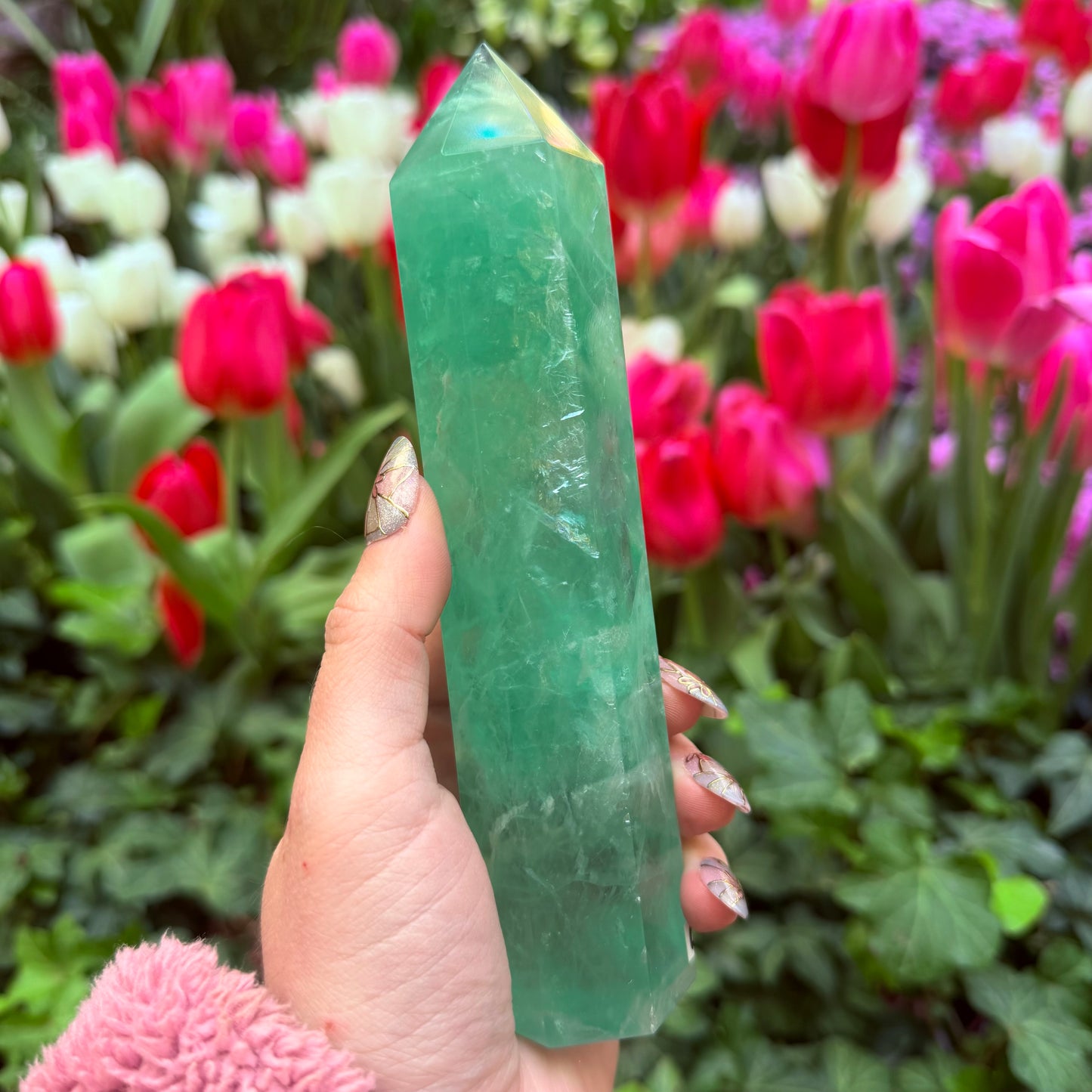 "Baja" Fluorite Tower
