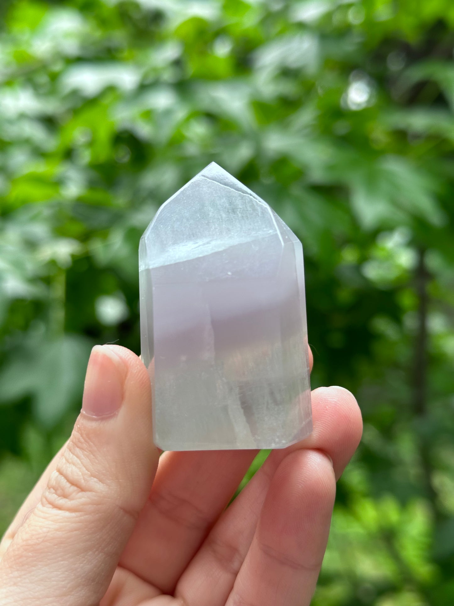 Lavender Fluorite Mini Point