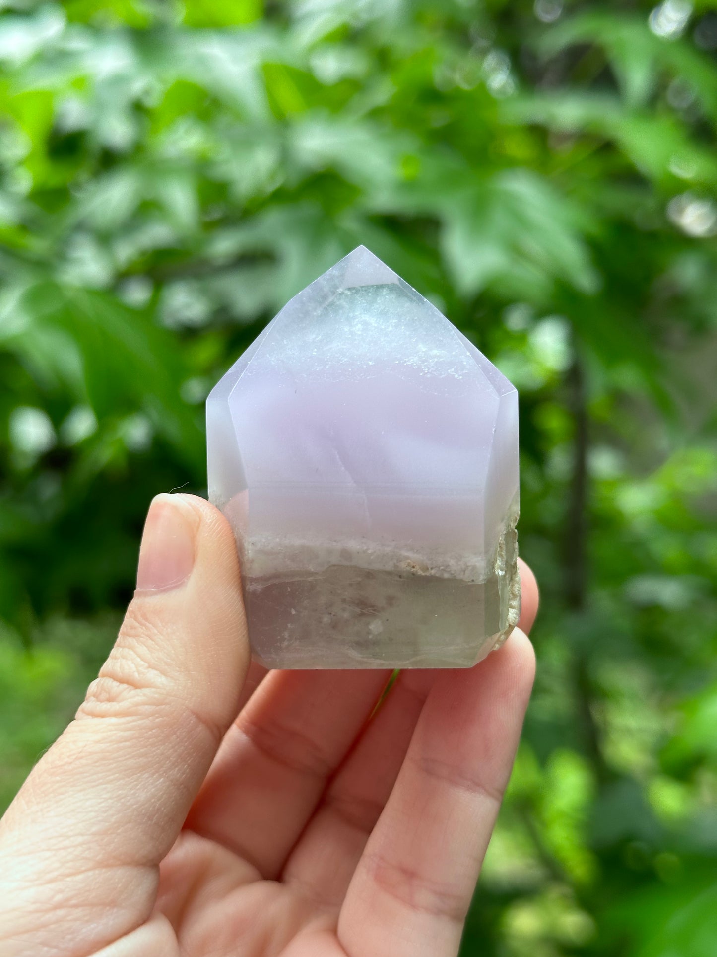 Lavender Fluorite Mini Point