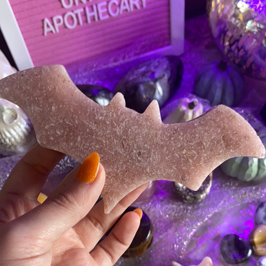 Pink Amethyst Bat