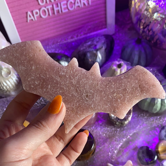 Pink Amethyst Bat