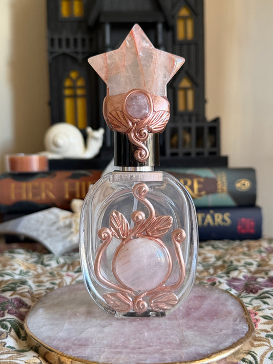 Magickal Perfume Bottle - Hematoid Quartz Star