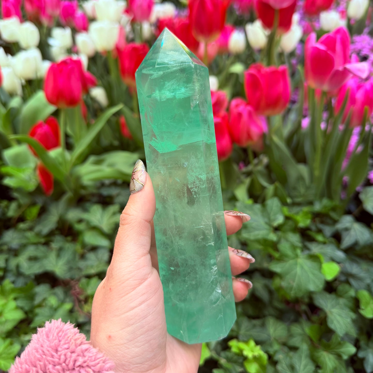 "Baja" Fluorite Tower