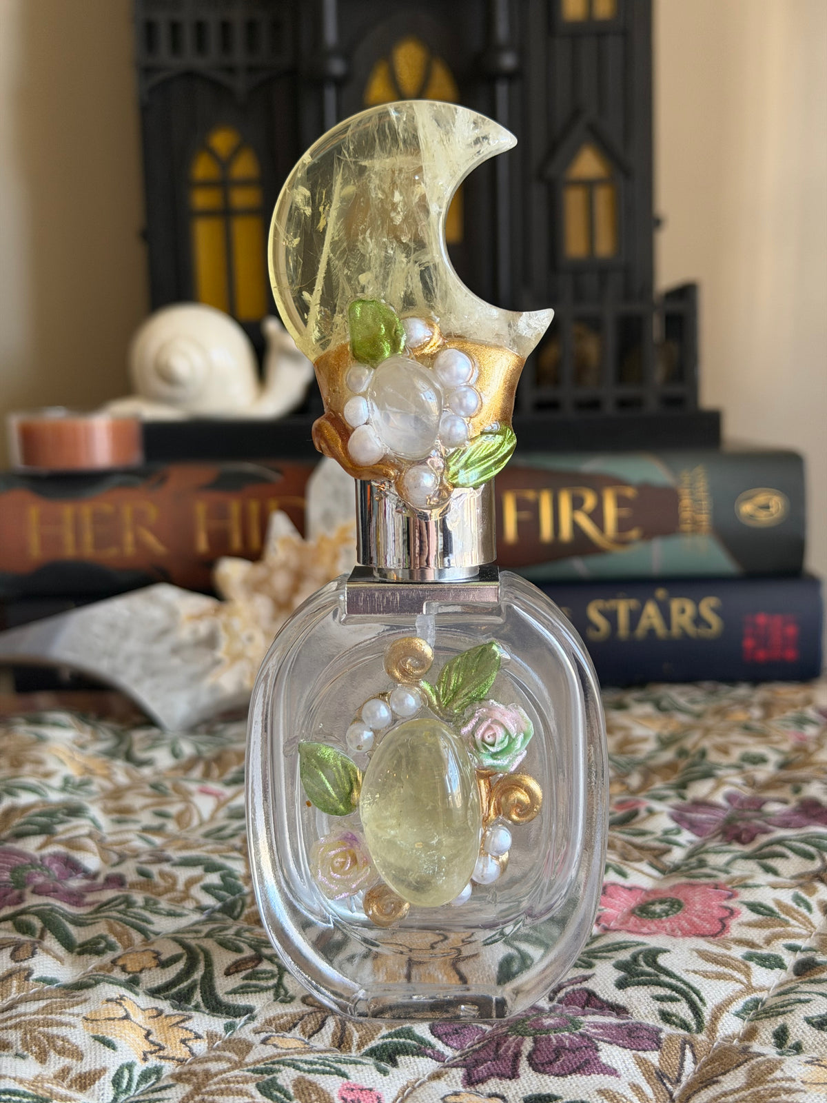 Magickal Perfume Bottle - Citrine Moon