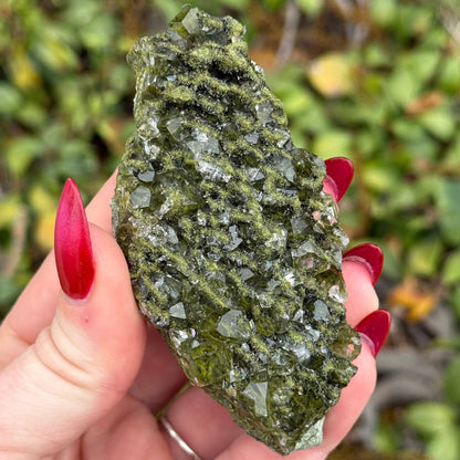Epidote in Quartz from Turkey - Sold Individually