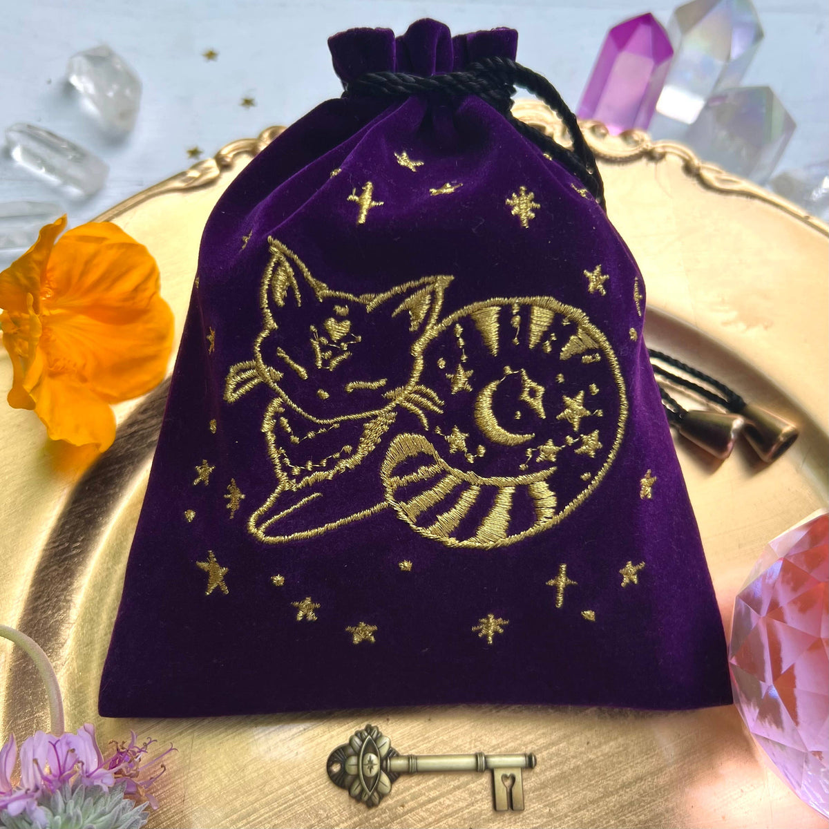 Purple Dream Cat Pouch