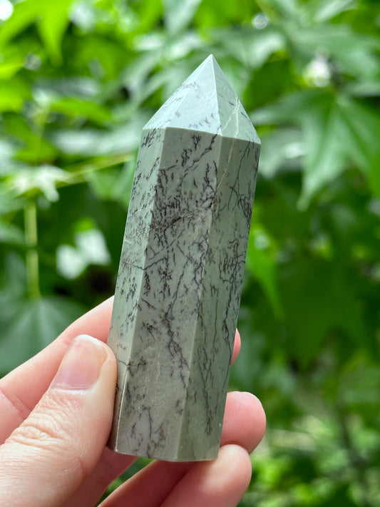 Dendritic Jasper Mini Tower