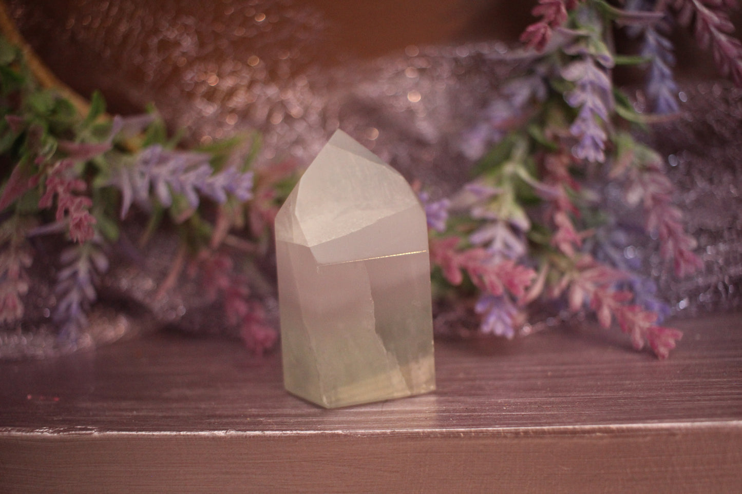 Lavender Fluorite Mini Point