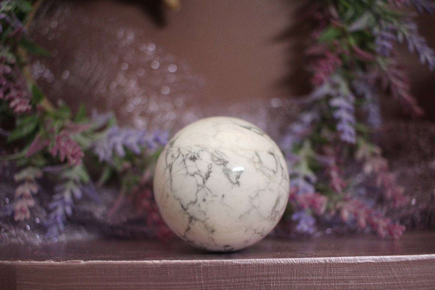 Howlite Sphere