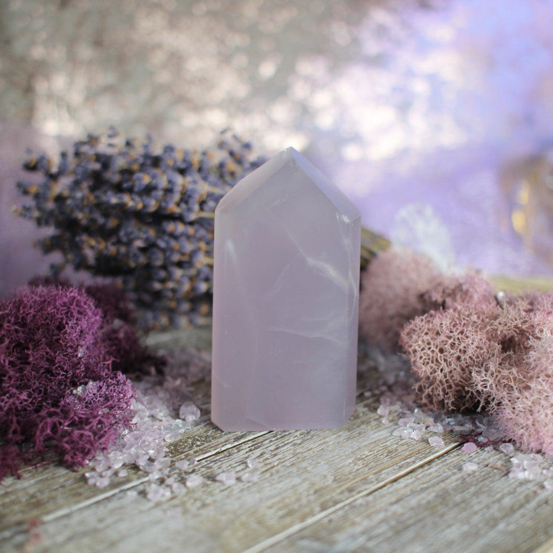 Lavender Fluorite Tower