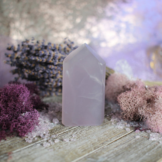 Lavender Fluorite Tower