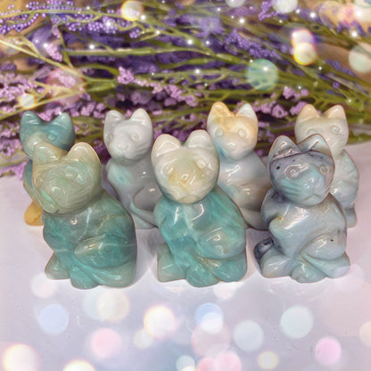 Mini Amazonite Cat