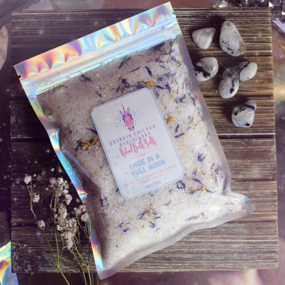 Ritual Bath Salts - Once in a Full Moon
