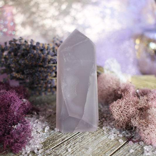 Lavender Fluorite Tower